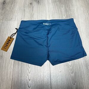 NOBULL Women’s Steel Blue Shorts Medium